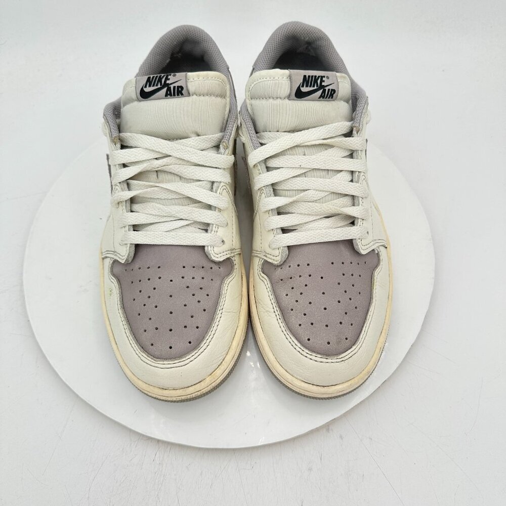 Nike Air Jordan 1 Retro Low Men Size 10 CZ0790-101 Atmosphere Grey White shoes - Picture 3 of 11